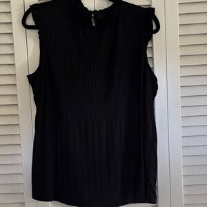 Sleeveless Black Top